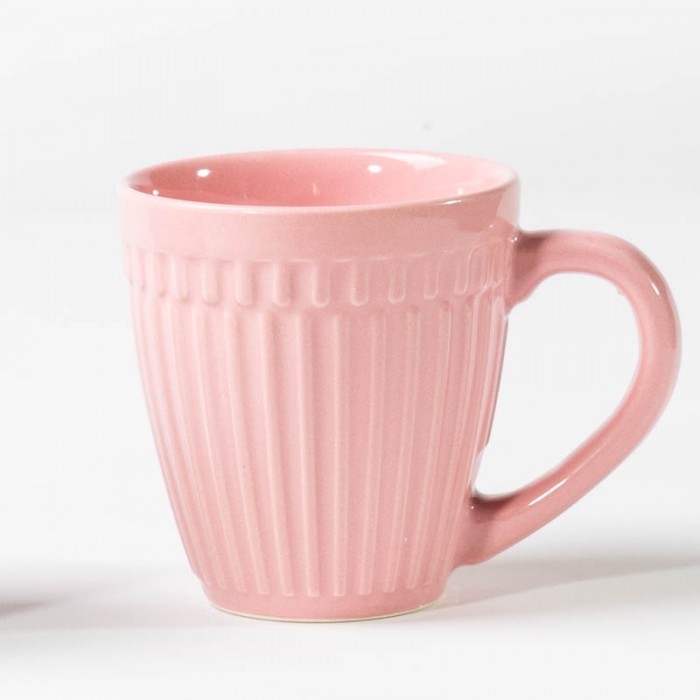 Taza Mug Cer Mica Con Relieve Cc