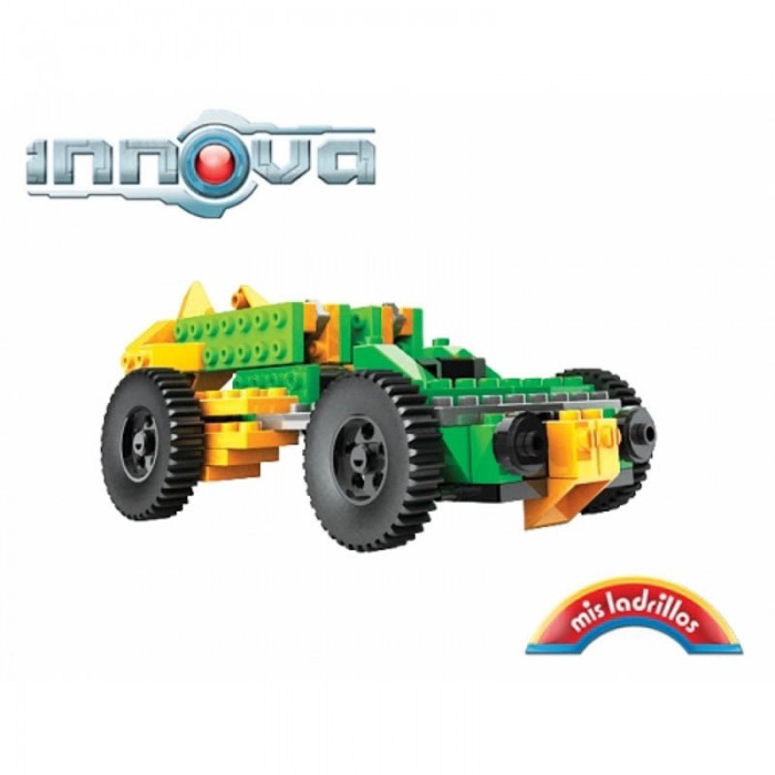 Innova-Robot Transformable En Vehículo (120 PIEZAS) Mis Ladrillos I-120