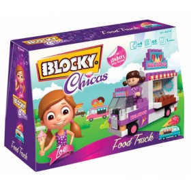 Bloques Chicas Food Truck X 65 Piezas Blocky 674