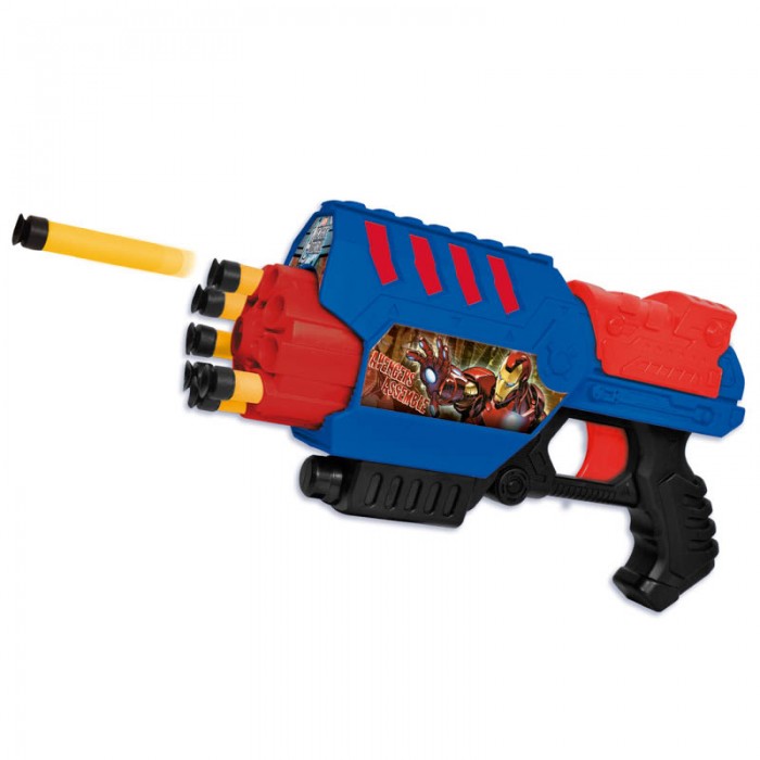 Pistola Lanza Dardo Ultra Power Avengers Ditoys 1773