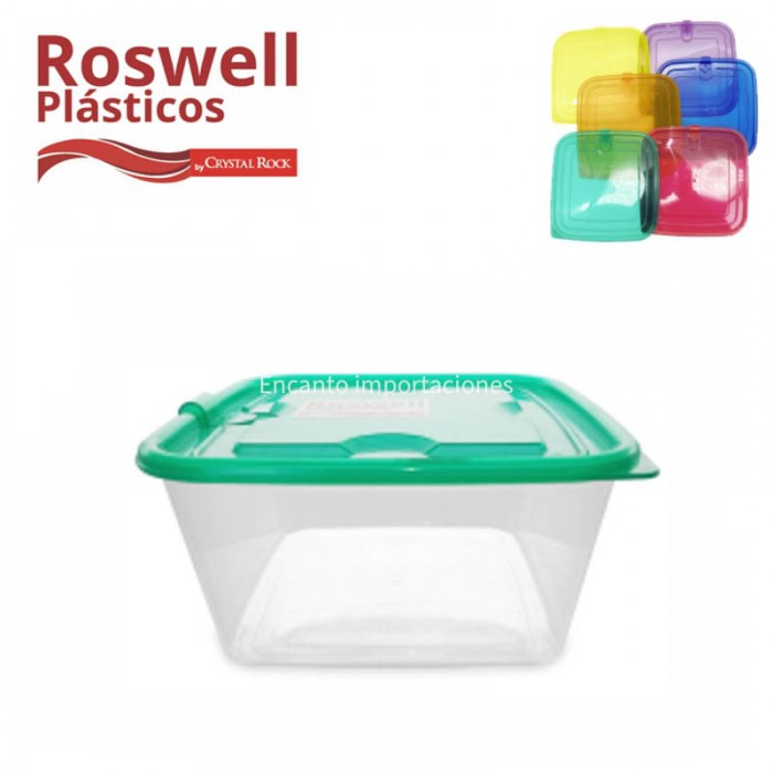 Contenedor Cuadrado 1100 ml Roswell 7675240