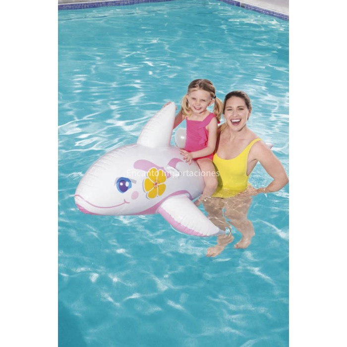 Delfín/ Ballena Inflable 1.57X94cm En Caja Bestway 41037