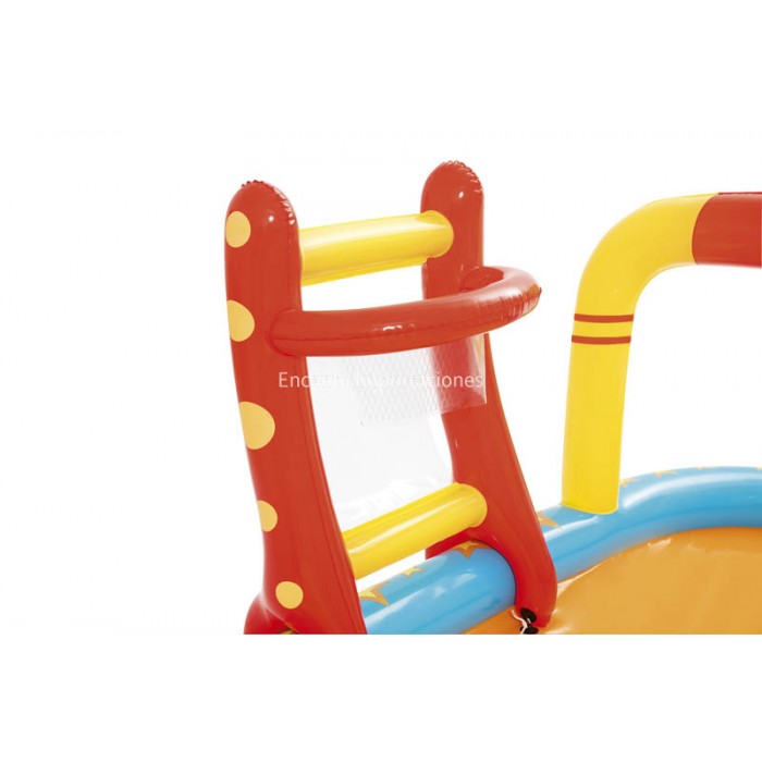 Pileta Inflable Con Tobogán/Bowling/Lluvia/Centro De Actividades Bestway 53068