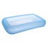 Pileta Inflable Rectangular 1 Aro Con Piso Inflable 165X104X25cm Bestway 51115
