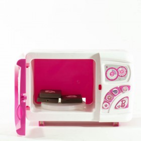 Microondas Barbie Glam De Juguete Con Sonido 640