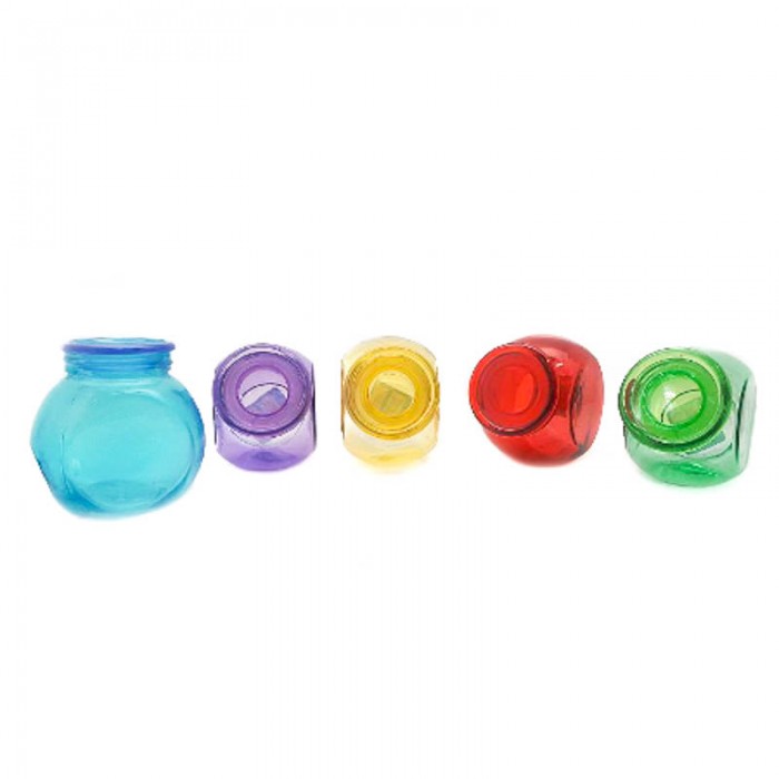 Frasco De Vidrio De Color 8X6cm FG111420