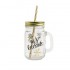 Vaso Vidrio Con Sorbete Y Tapa 0126868