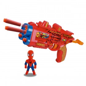 Pistola Power Strike Spiderman Ditoys 2423