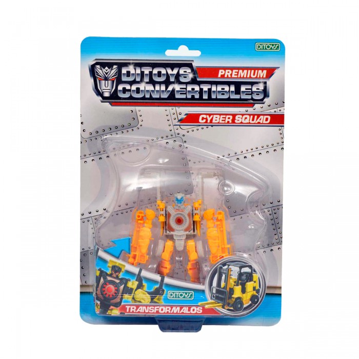 Transformer Convertible Cyber Squad Ditoys