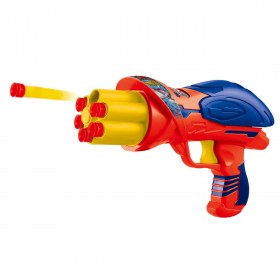 Pistola Lanza Dardo Shooter Strike Spiderman Ditoys 2218
