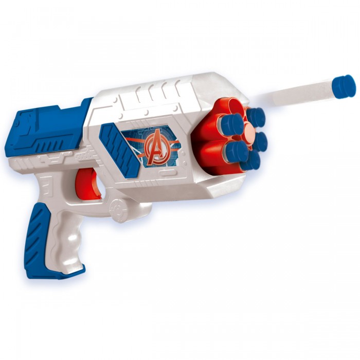 Pistola Lanza Dardo Scooter Strike Avengers Ditoys 2217