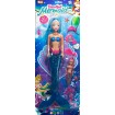Muñeca Sirena Mermaid 45cm Con Luz Y Accesorios