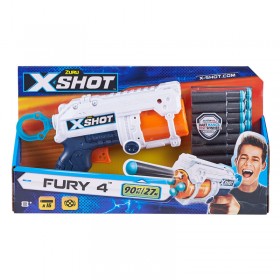 Xshot Pistola Lanza Dardo excel Fury + 16 Dardos 4815