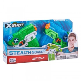 Xshot Pistola Agua x2 Water Blaster Double Stealth Soaker 5640
