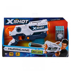 Xshot Pistola Lanza Dardo Clip Hurricane + 16Dardos 4407