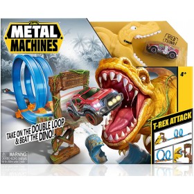 Pista Metal Machines Dinosaurio T Rex Zuru