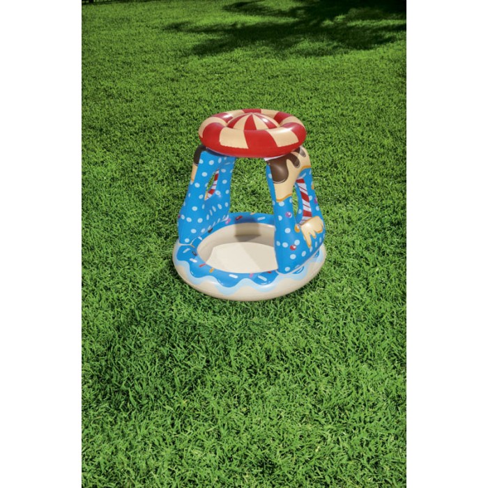 Pileta Inflable Candy Con Techo +50UV 91X91X89cm Bestway 52270