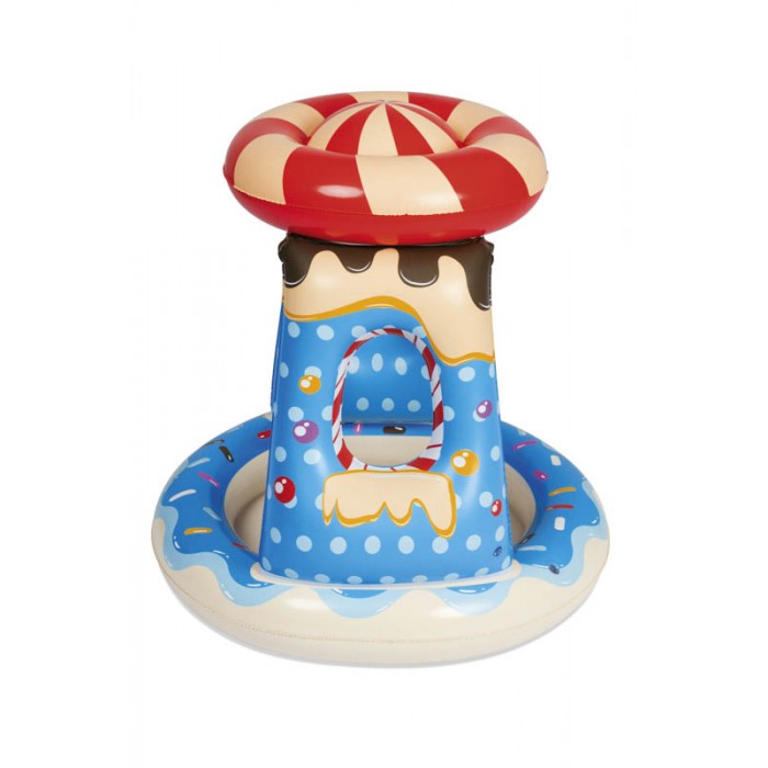 Pileta Inflable Candy Con Techo +50UV 91X91X89cm Bestway 52270