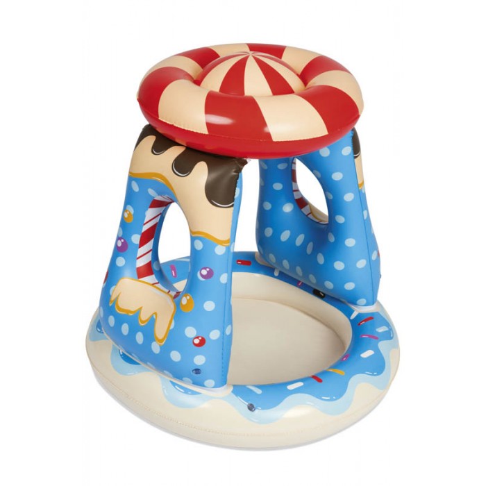 Pileta Inflable Candy Con Techo +50UV 91X91X89cm Bestway 52270
