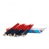 Lápiz Bicolor x 12 Azul/Rojo Caja AVA18470
