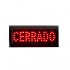Cartel Luminoso Led Chico 14.5 x 34 cm