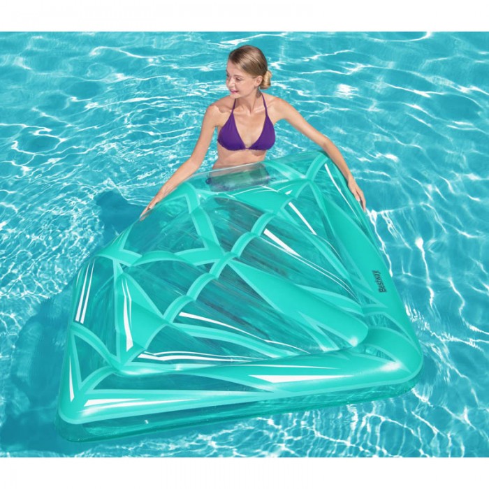 Colchoneta Inflable Diamante 193 x 145 cm Bestway Caja