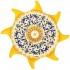 Colchoneta Inflable Isla Soleada Siciliana 226cm Bestway
