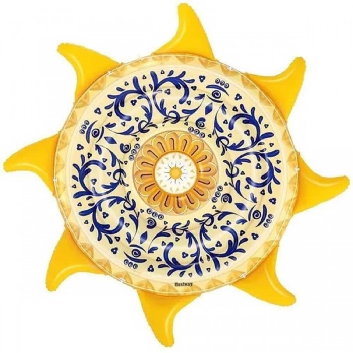 Colchoneta Inflable Isla Soleada Siciliana 226cm Bestway