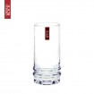 Vaso De Vidrio 14X6cm 2 Anillos 633 Crystal Rock