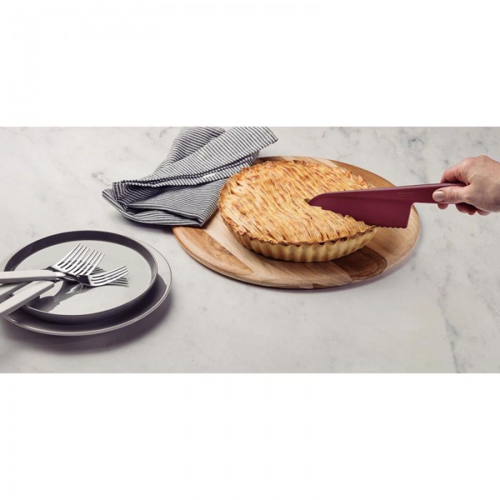 Cuchillo Para Torta Teflón Rojo Ability 25165/170