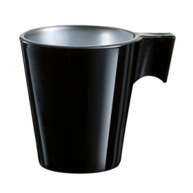 Taza Flashy Longo Black 220cc Luminarc