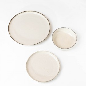 Plato Porcelana Playo Ivory