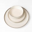 Plato Playo 27 cm Yvory Porcelana