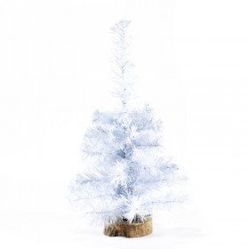 Navidad Árbol 80cm Mini Pino Blanco XL 92786