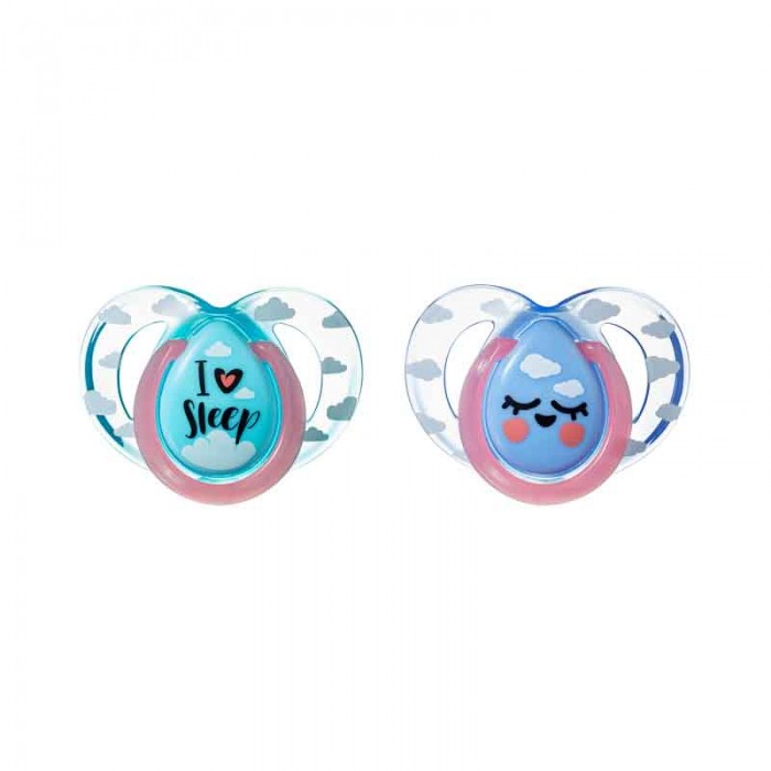 Chupete x 2 6-18M Night Time Ortodontico Tommee Tippee 53306740