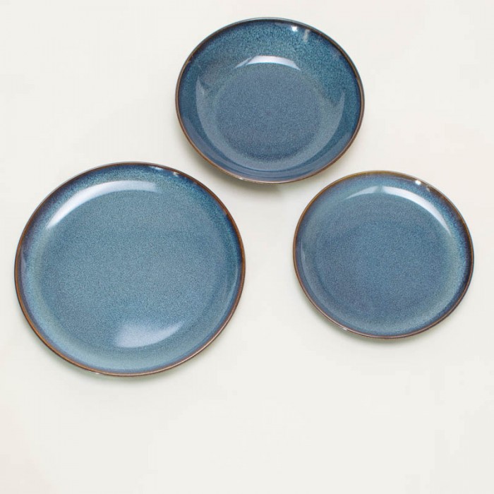 Juego Vajilla Porcelana Alice x 12 Piezas