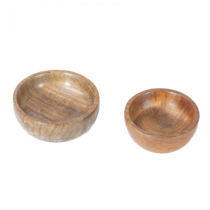 Cazuela Cuenco Madera 10 cm Pulido