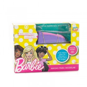 Masa Pote x2 Barbie Macarrones + Accesorios 90 gr c/u