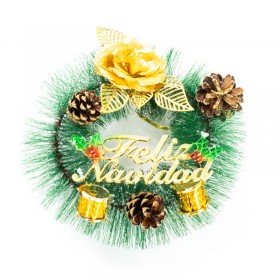 Navidad Muérdago Corona 24cm Bolsa