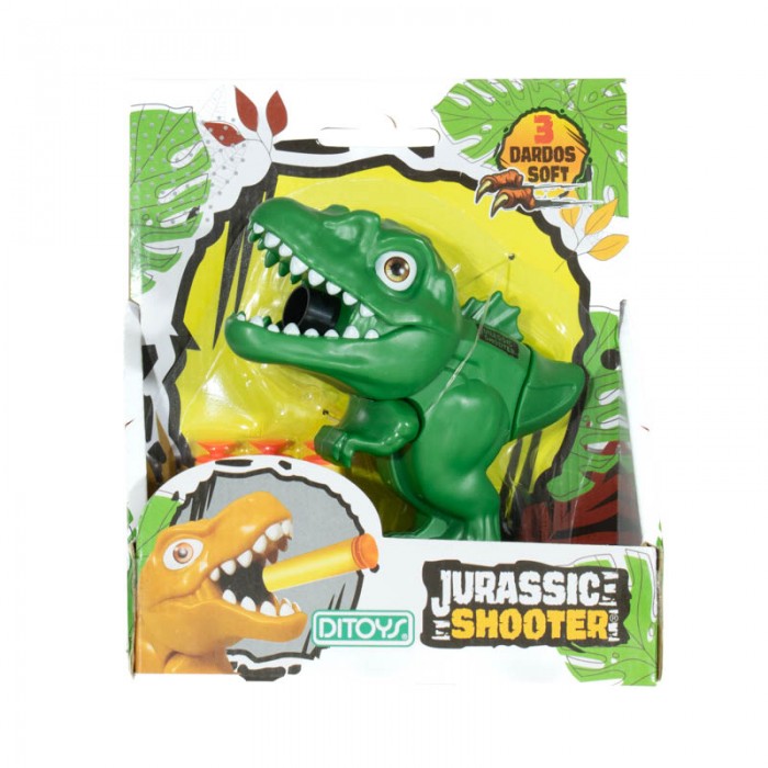 Pistola Jurassic Shooter + 3 Dardos