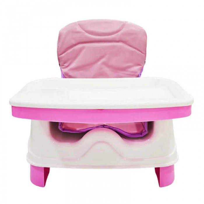 Silla de Comer para bebe Booster con Tapizado Rosa
