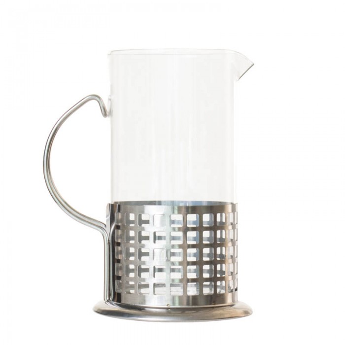 Cafetera con Embolo Acero y Vidrio 350ml