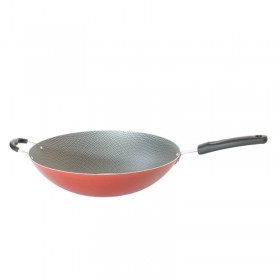 Sartén Wok Loreto Rojo 36 cm Mango