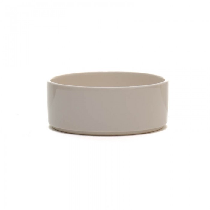 Bowl Net Color Crema Cerámica 14 x 6cm