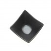 Bowl Cuadrado 6.5 x 4 cm Black Mate Melamina