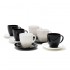Set De Té x 6 Tazas y Plato Carine Luminarc Vidrio Templado 220cc