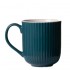 Jarro Mug Porcelana Relieve 400cc