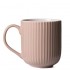 Jarro Mug Porcelana Relieve 400cc