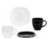 Set De Té x 6 Tazas y Plato Carine Luminarc Vidrio Templado 220cc