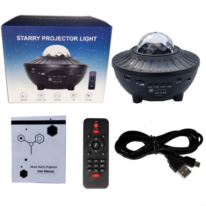 Proyector Parlante Galaxia Usb 1506/1507